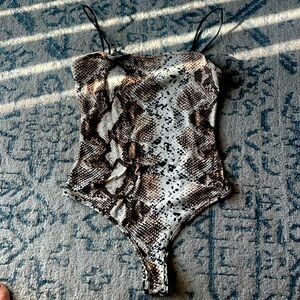Snakeskin Bodysuit